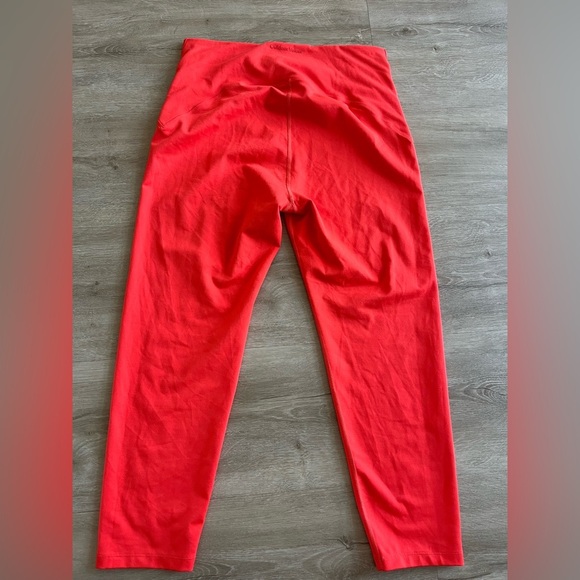 Outdoor Voices Flow 7/8 legging Red Orange SZ XL - Picture 5 of 7